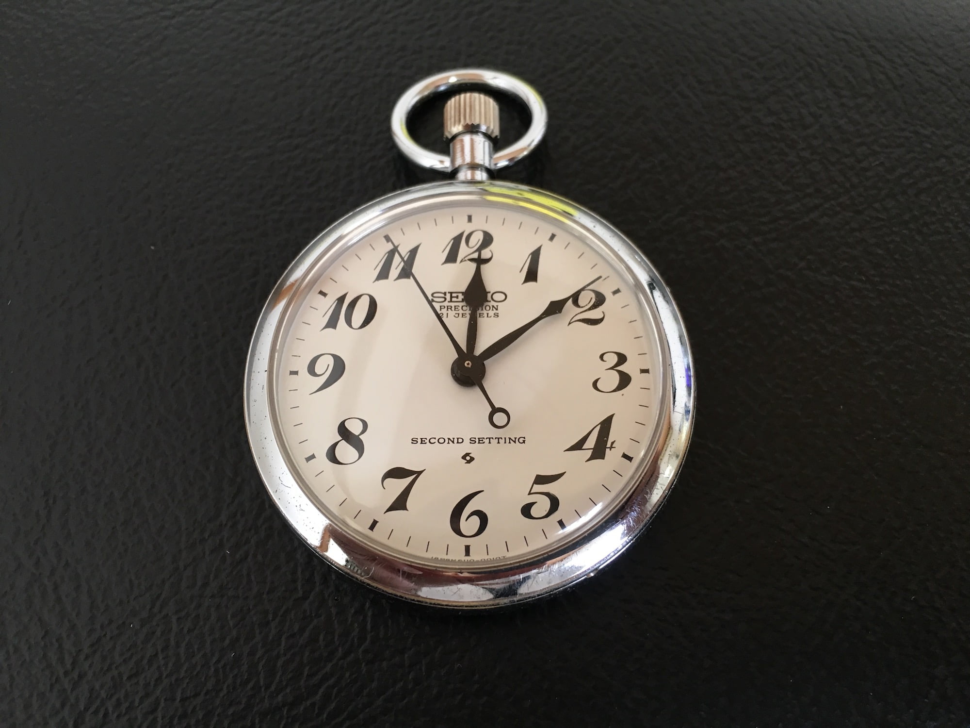 #1【SEIKO/セイコー】お祖父さまから譲られた鉄道時計