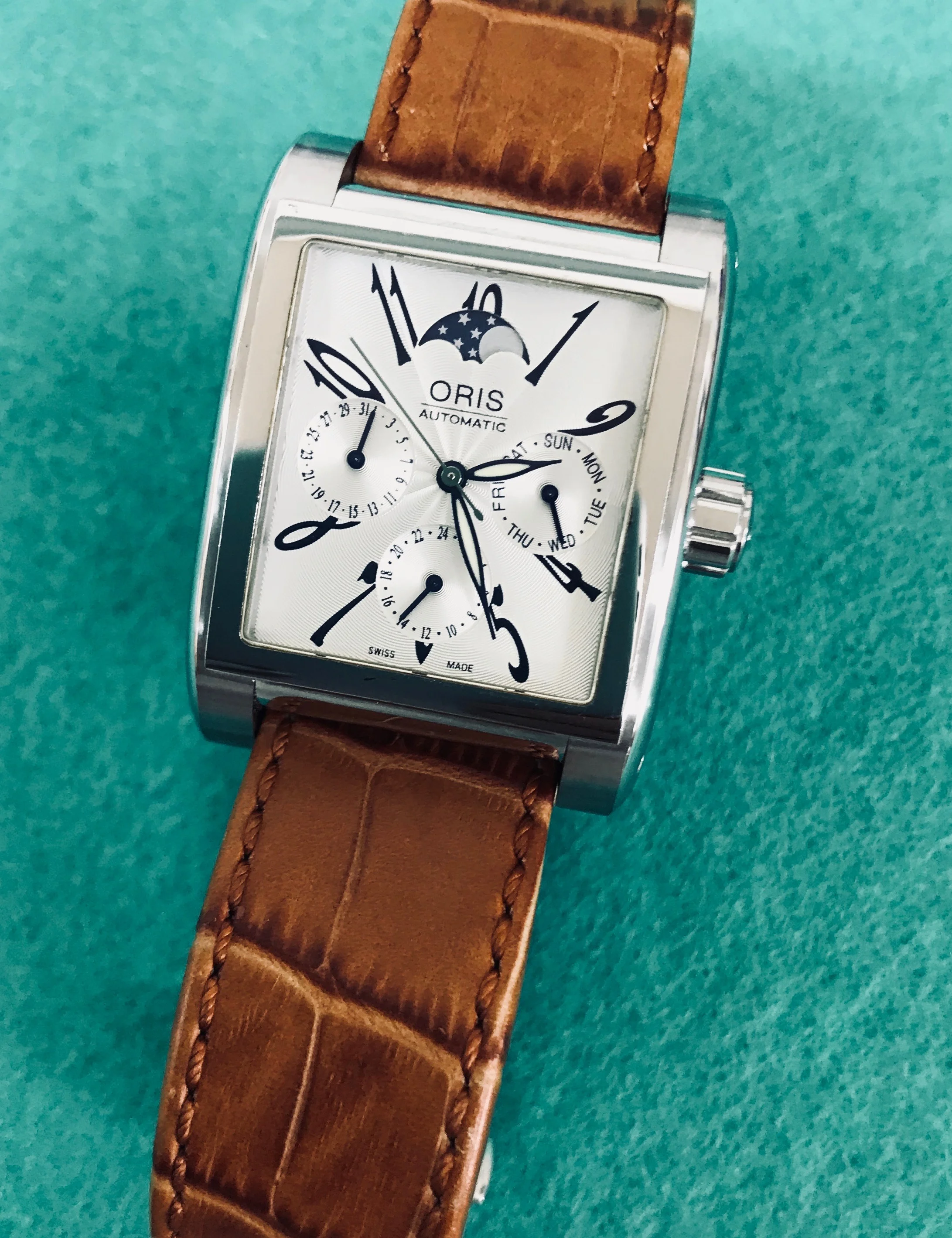 #161【事例紹介】ORIS/RECTANGULAR COMPLICATION/オーバーホール