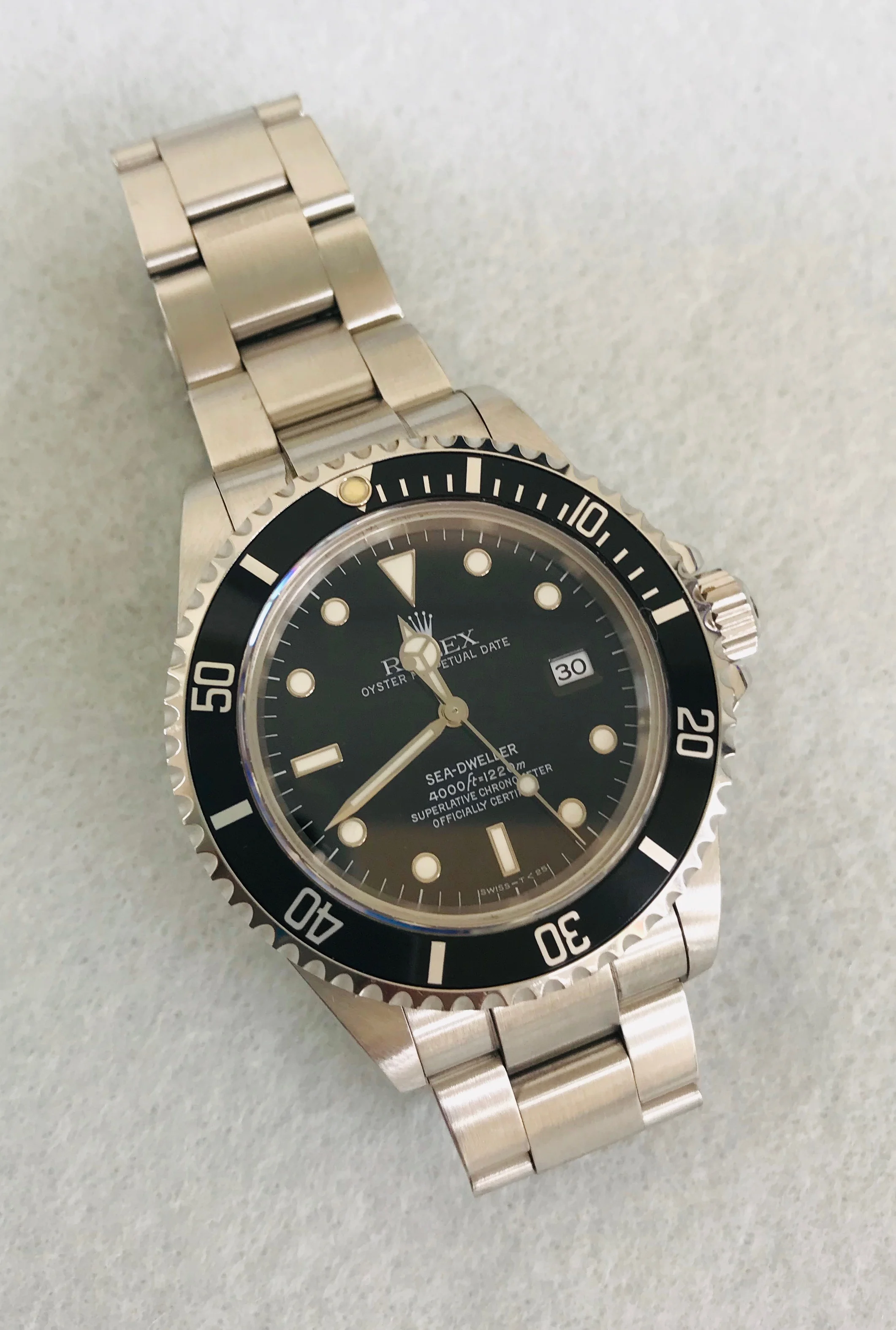 #263【事例紹介(組立動画あり)】ROLEX/SEA-DWELLER/オーバーホール