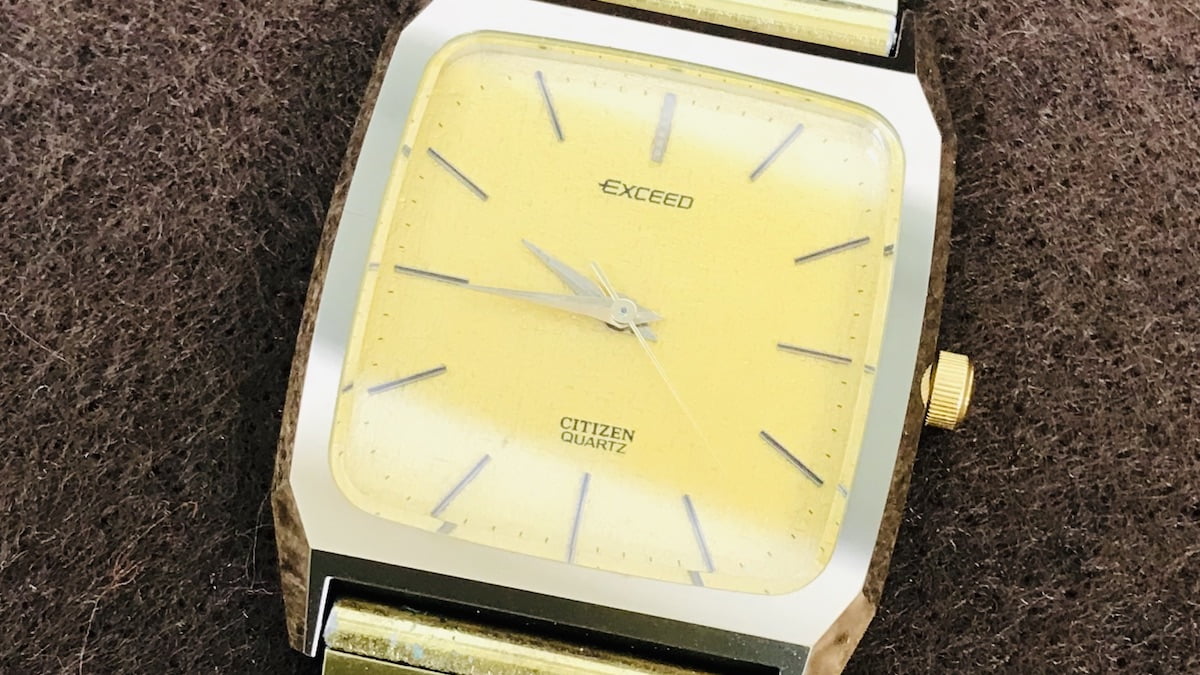 #496【オーバーホール・料金事例】シチズン/エクシード